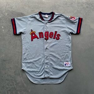 Vintage Anaheim Angels MLB blank jersey Rawlings